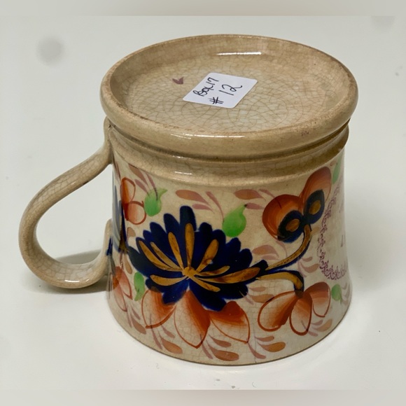 19th Century Gaudy Welsh Grape Gift Mug Inscribed "A Present From Blackpool" - Picture 11 of 16